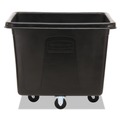 Carts & Trucks | Rubbermaid Commercial FG461600BLA 119.7 gal. 500 lbs. Capacity Plastic/Metal Cube Truck - Black image number 1