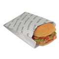 Food & Utility Bags | Bagcraft 300519 8 in. x 6 in. Foil/Paper/Honeycomb Insulated Bag - White (1000/Carton) image number 2