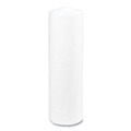 High-Density Trash Bags | Inteplast Group S404814N 45 gal. 14 microns 40 in. x 48 in. High-Density Interleaved Commercial Can Liners - Clear (25 Bags/Roll, 10 Rolls/Carton) image number 2