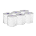 Perforated Roll & Hand Towels | Scott 02001 8 in. x 950 ft. 1-Ply Essential High Capacity Hard Roll Towel - White (6 Rolls/Carton) image number 0