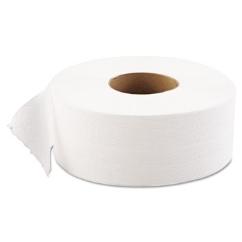TOILET TISSUES | GEN G1511 3.3 in. x 1200 ft. 1-Ply JRT Septic Safe Jumbo Bath Tissue - White (12/Carton)