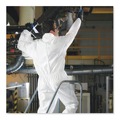 Cleaning Cloths & Wipes | Ansell KCC 46112 A30 Elastic-Back and Cuff Hooded Coveralls - Medium, White (25/Carton) image number 5