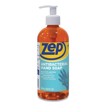 Zep Professional R46101 16.9 oz. Antibacterial Hand Soap - Floral Scent (1/Carton)