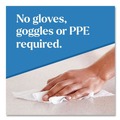 Cleaning Cloths & Wipes | Clorox 60605 CloroxPro EcoClean 8 in. x 7 in. 1-Ply Disinfecting Wipes - Unscented White image number 6