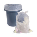 Low-Density Trash Bags | Boardwalk K7663XCKX01 60 Gallon 1.8 mil 38 in. x 63 in. Industrial Drum Liners Rolls - Clear (75/Carton) image number 5