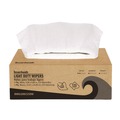 Cleaning Cloths & Wipes | Boardwalk LDW2250W 9.84 in. x 9.06 in. 1-Ply Paper Wipers - White (18 Boxes/Carton) image number 0