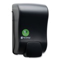 Soap Dispensers | San Jamar SF900REBK 900 mL 5.5 in. x 4.5 in. x 9.25 in. ecoLogic Rely Manual Foam Soap and Sanitizer Dispenser - Black image number 2