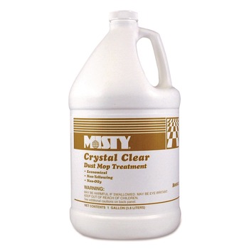 FURNITURE CLEANERS | Misty 1003411 1 gal. Bottle Crystal Clear Dust Mop Treatment - Slightly Fruity Scent