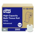 Toilet Tissues | Tork 1102910 Advanced High Capacity Bath Tissue Septic Safe 1-Ply White 2,000 Sheets 36 Rolls/Carton image number 1