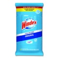 Cleaning Cloths & Wipes | Windex 378032 7 in. x 8 in. Glass and Surface Wet Wipe - Unscented/White (12/Carton) image number 1