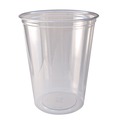 Food Containers & Lids | Fabri-Kal 000000000009501038 Recycleware 4.6 in. Diameter x 5.8 in. h 32 oz Round Plastic Deli Container - Clear (500/Carton) image number 0