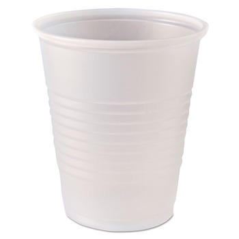 PRODUCTS | Fabri-Kal 000000000009508020 RK 5 oz Ribbed Plastic Cold Drink Cups - Clear (2500/Carton)