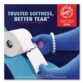 Toilet Tissues | Charmin 80841801 2-Ply Septic Safe Ultra Soft Bathroom Tissue Mega Roll - White (208 Sheets/Roll, 12 Rolls/Pack, 5 Packs/Carton) image number 4