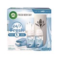 Air Fresheners & Odor Eliminators | Air Wick 62338-01918 Freshmatic Ultra Automatic Starter Kit - Fresh Linen (4/Carton) image number 1