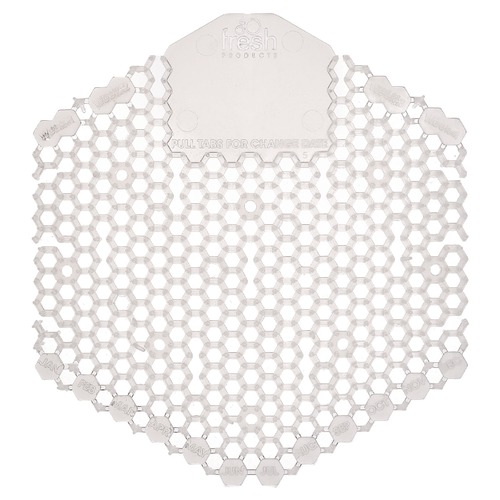 Toilet & Urinal Deodorizers | Fresh Products 3WDS-F-010I060M-03 The Wave 58 grams Urinal Deodorizer - Honeysuckle Scent Clear (60/Carton) image number 0
