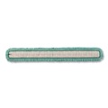 Mop Heads | Rubbermaid Commercial HYGEN FGQ43800GR00 36 in. Microfiber HYGEN Dry Dusting Mop Heads with Fringe - Green image number 2
