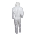 Hand Sanitizing Wipes | Ansell KCC 46114 A30 Elastic-Back and Cuff Hooded Coveralls - Extra Large, White (25/Carton) image number 2