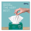 Facial Tissues | Kleenex 21270 Boutique 2-Ply Facial Tissues in an Upright Pop-Up Box - White (95 Sheets/Box, 36 Boxes/Carton) image number 4