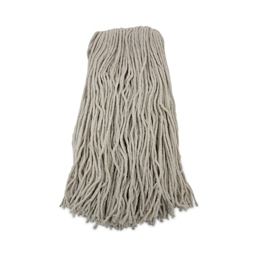 Mop Heads | Boardwalk BWK2032CCT #32 Cut-End Cotton Wet Mop Head - White (12/Carton) image number 0