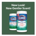 Cleaning Cloths & Wipes | Clorox 01656 7 in. x 8 in. 1-Ply Disinfecting Wipes - Fresh Scent, White (450/Carton) image number 4