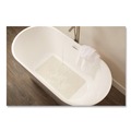 Safety Mats | Rubbermaid Commercial 1982724 Safti-Grip Latex-Free Vinyl Bath Mat 14 X 22.5 White (4/Carton) image number 2