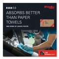 Perforated Roll & Hand Towels | WypAll 05123 L10 9.1 in. x 10.25 in. Windshield Towels - Light Blue (224/Pack, 10 Packs/Carton) image number 6