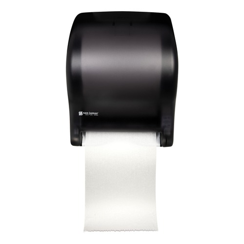 Towel Dispensers | San Jamar T8000TBK Tear-N-Dry 11.75 in. x 9.13 in. x 14.44 in. Essence Classic Automatic Dispenser - Black Pearl image number 0