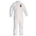 Cleaning Cloths & Wipes | Ansell KCC 46006 A30 Breathable Splash and Particle Protection Coveralls - Triple Extra Large, White (21/Carton) image number 0