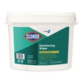 Cleaning Cloths & Wipes | Clorox 31547 1 Ply 7 in. x 8 in. Fresh Scent Disinfecting Wipes - White (1/Carton) image number 0