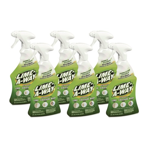 Lime & Rust Removers | LIME-A-WAY 51700-87103 22 oz. Spray Bottle Lime, Calcium and Rust Remover (6/Carton) image number 0