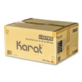 Cup Lids | Karat C-KC78TS 8 oz. to 10 oz. Cold Cup X Straw Hole PET Lids - Clear (1000/Carton) image number 1