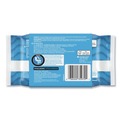 Hand Sanitizing Wipes | Cottonelle 35970 Fresh Care 1-Ply 3.73 in. x 5.5 in. Flushable Cleansing Cloths - White (8/Carton) image number 3