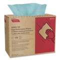 Perforated Roll & Hand Towels | Cascades PRO W711 9.75 in. x 16.75 in. Tuff-Job S700 High Performance Wipers - Blue (6 Boxes/Carton) image number 2