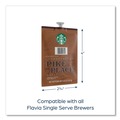 Coffee - Caffeinated | FLAVIA 48103 Starbucks Coffee Freshpack - Pike Place Roast (76/Carton) image number 5