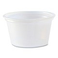 Cups | Fabri-Kal 000000000009505191 0.75 oz. Plastic Portion Cups - Translucent (10/Carton) image number 0