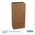 Dinner Napkins | Scott 98200 2-Ply 1/8-Fold Dinner Napkins - White (300/Pack, 10 Packs/Carton) image number 3