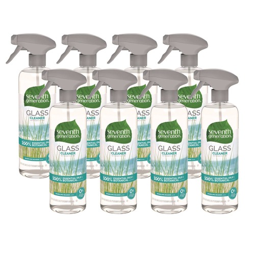 Disinfecting & Cleaning Solutions | Seventh Generation 44712CT 23 oz. Trigger Spray Bottle Natural Glass and Surface Cleaner - Sparkling Seaside (8/Carton) image number 0
