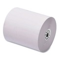 Perforated Roll & Hand Towels | PM Company 5479 3 in. x 150 ft. Impact Bond Paper Rolls - White (50/Carton) image number 1