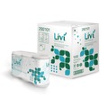 Perforated Roll & Hand Towels | Livi Ultra Premium 292101 2-Ply Bath Tissue - White (1-Carton) image number 5