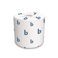 Toilet Tissues | Boardwalk B6180 2-Ply Septic Safe 125 ft. Roll Length Toilet Tissue - White (96/Carton) image number 1
