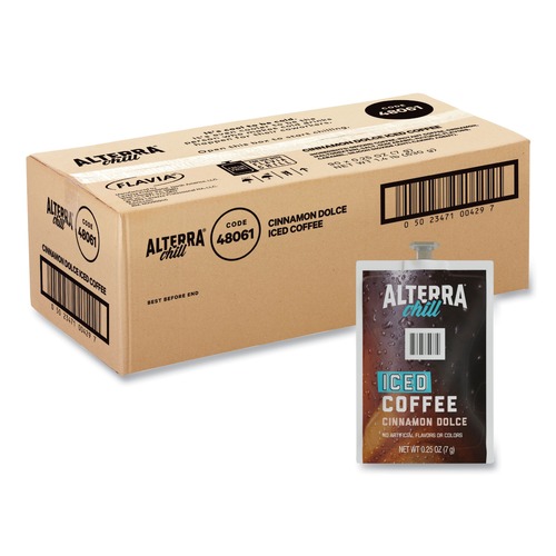 Coffee - Caffeinated | FLAVIA 48061 Alterra Coffee Freshpack - Iced Cinnamon Dolce (90/Carton) image number 0