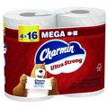 Dusting Wipes | Charmin 80730324 2-Ply Septic Safe Ultra Strong Bathroom Tissue - White (8/Carton) image number 1