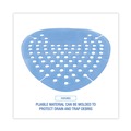 Toilet & Urinal Deodorizers | Boardwalk GEMP012I072M06AAS8200 Gem Urinal Screens - Cotton Blossom Scent, Blue (12/Box) image number 3