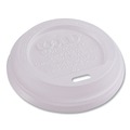 Cup Lids | Eco-Products EP-ECOLID-8 EcoLid PLA Renewable/Compostable 8 oz Hot Cup Lids - White (800/Carton) image number 0