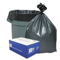 Low-Density Trash Bags | Platinum Plus 1507253 30 in. x 36 in. 30-Gallon 1.35 mil. Can Liners - Gray (100/Carton) image number 1