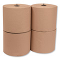 Perforated Roll & Hand Towels | Tork 291350 7.68 in. x 1150 ft. Basic Paper Wiper - Natural (4 Rolls/Carton) image number 1