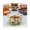 Food Storage Containers & Lids | Dart CTR32BD 7 in. x 3.4 in. 32 oz. Tamper-Resistant Plastic Bowls with Dome Lid - Clear (150/Carton) image number 5