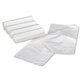 High-Density Trash Bags | Ultra Plus 1506850 33 in. x 40 in. 11 mic 33 Gallon Can Liners - Natural (100/Carton) image number 0