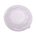 Food Containers & Lids | Eco-Products EP-SB18 5.5 in. x 2.3 in. 18 oz. Renewable and Compostable Plastic Containers - Clear (150/Carton) image number 1