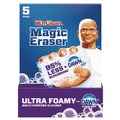 Sponges | Mr. Clean 80768099 4.6 in. x 2.3 in. 0.7 in. Thick Ultra Foamy Magic Eraser - White (20/Carton) image number 1